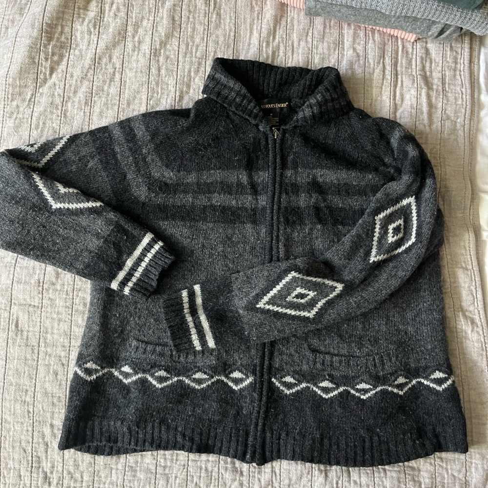 Vintage WOOL cardigan